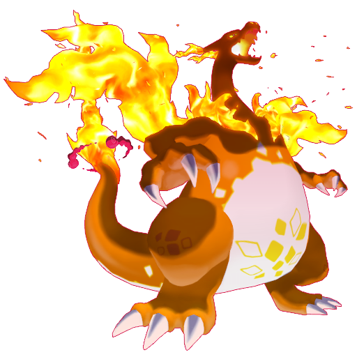 Charizard Gigantamax in Pokémon HOME