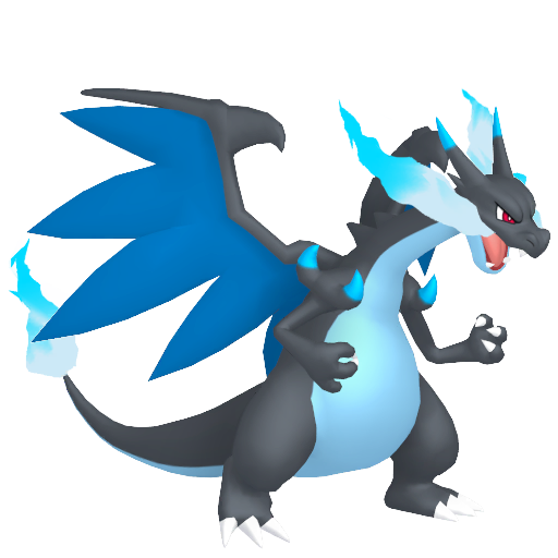 Charizard Mega X in Pokémon HOME