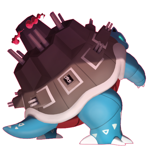 Blastoise Gigantamax in Pokémon HOME