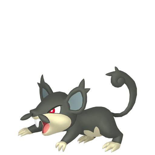 Rattata Alolan in Pokémon HOME