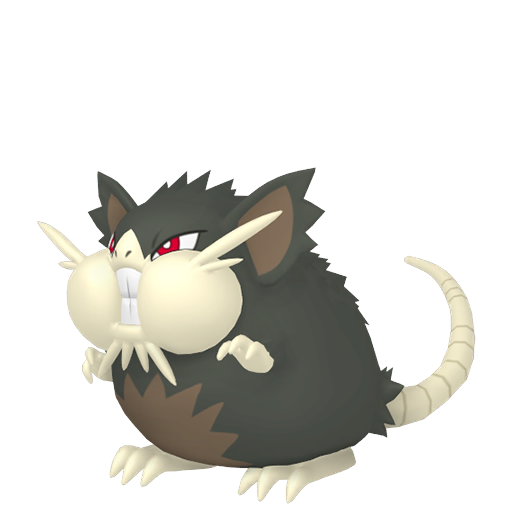 Raticate Alolan in Pokémon HOME
