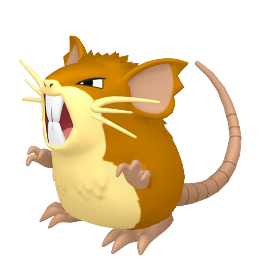 Raticate in Pokémon HOME
