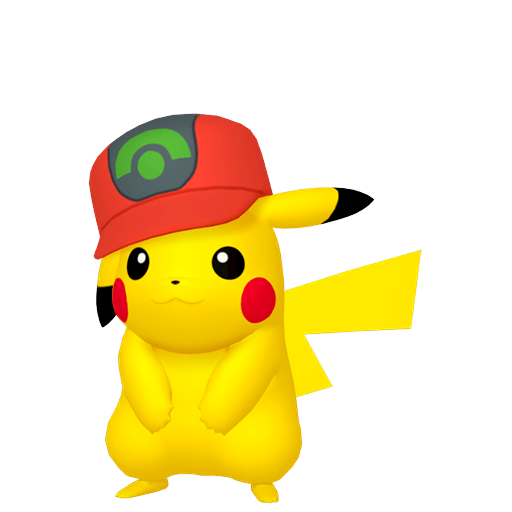 Pikachu Hoenn Cap in Pokémon HOME