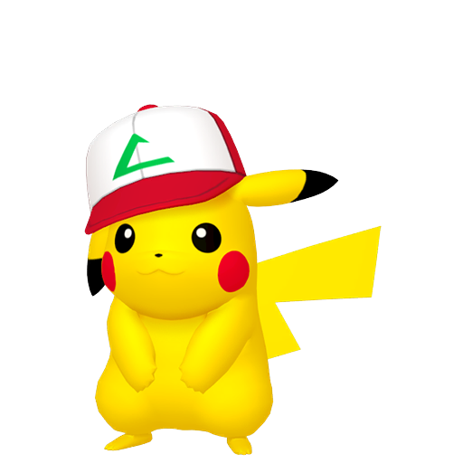 Pikachu Original Cap in Pokémon HOME