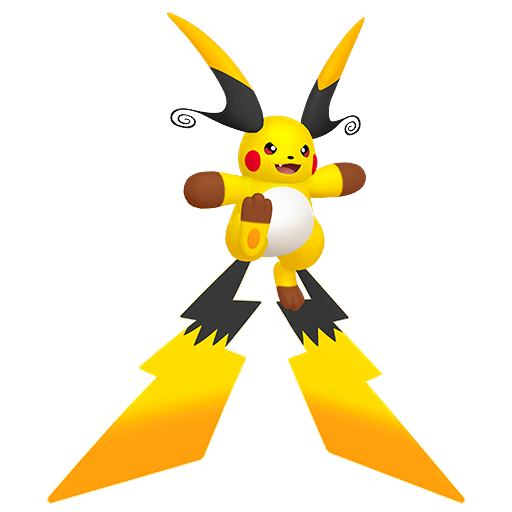 Raichu Mega X in Pokémon HOME