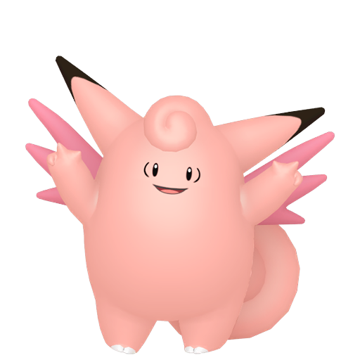 Clefable in Pokémon HOME