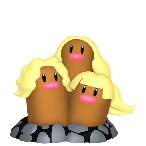 Dugtrio Alolan in Pokémon HOME