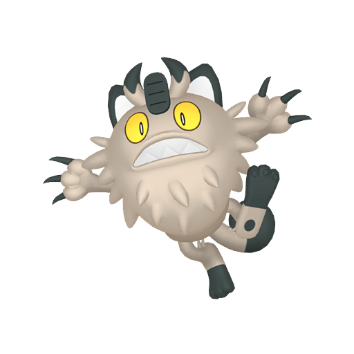 Meowth Galarian in Pokémon HOME