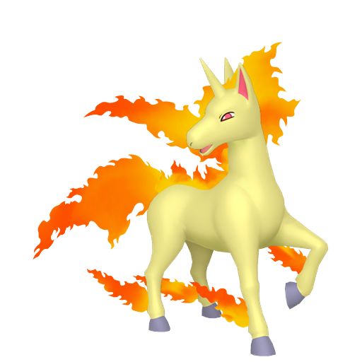 Rapidash in Pokémon HOME