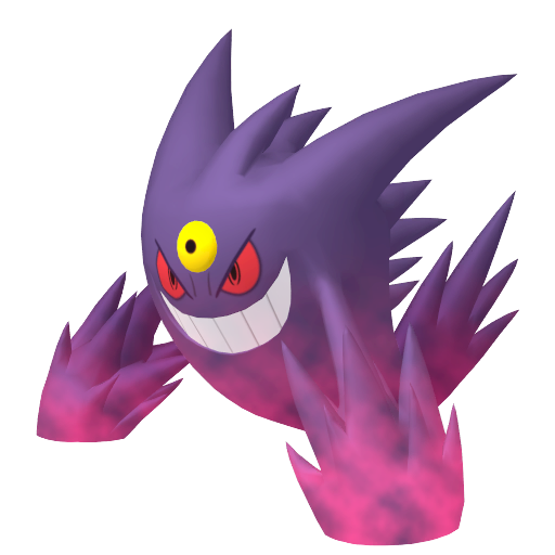 Gengar Mega in Pokémon HOME