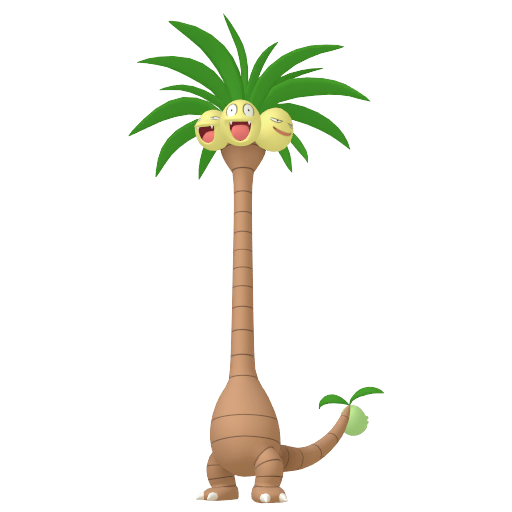 Exeggutor Alolan in Pokémon HOME