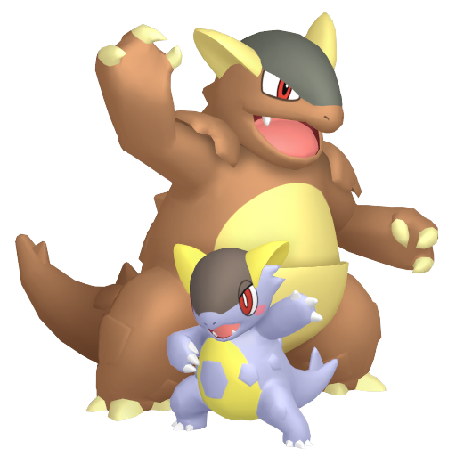 Kangaskhan Mega in Pokémon HOME
