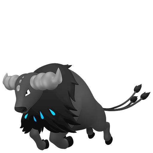 Tauros Paldean Aqua Breed in Pokémon HOME