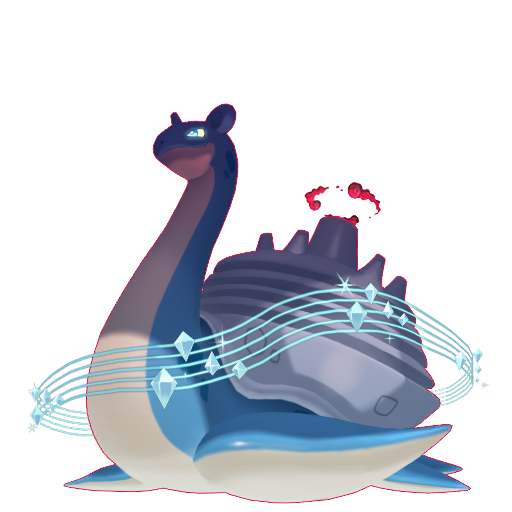Lapras Gigantamax in Pokémon HOME