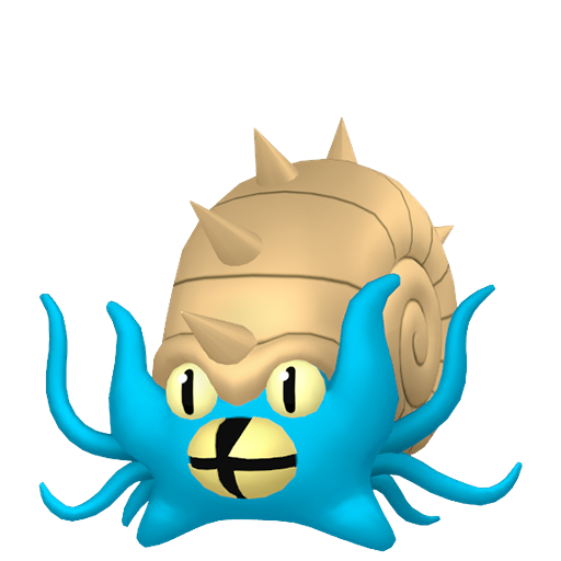 Omastar in Pokémon HOME