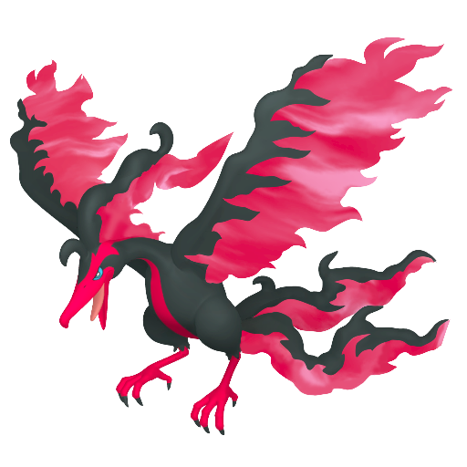 Moltres Galarian in Pokémon HOME