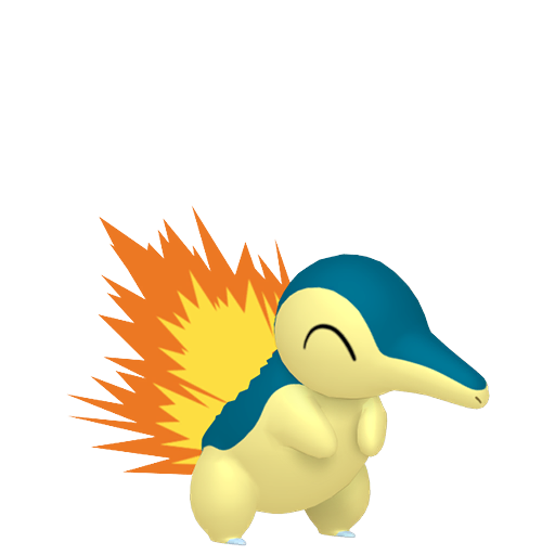 Cyndaquil in Pokémon HOME