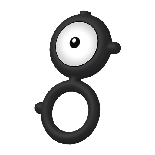 Unown B in Pokémon HOME