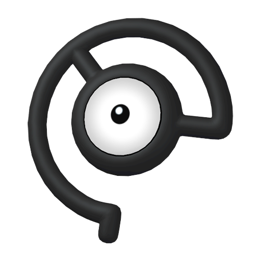Unown C in Pokémon HOME