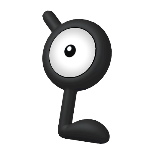 Unown L in Pokémon HOME