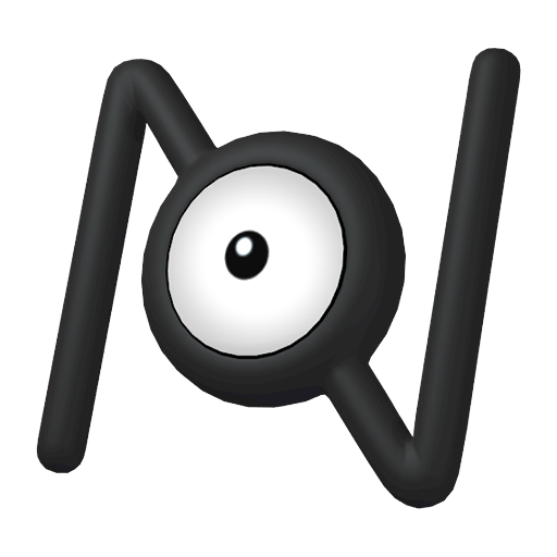 Unown N in Pokémon HOME