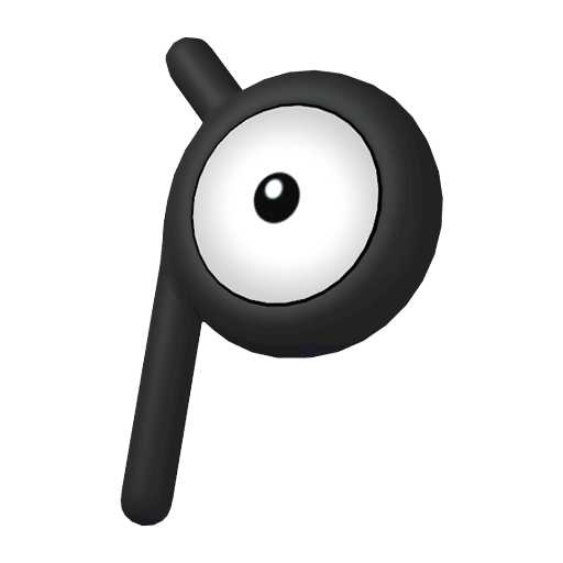 Unown P in Pokémon HOME