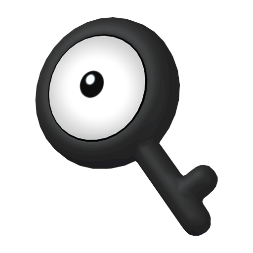 Unown Q in Pokémon HOME