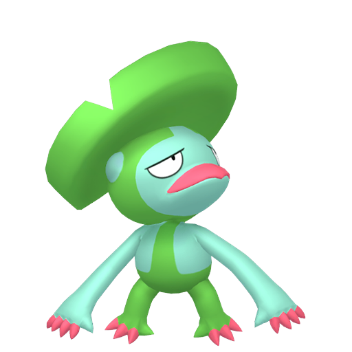 Lombre in Pokémon HOME