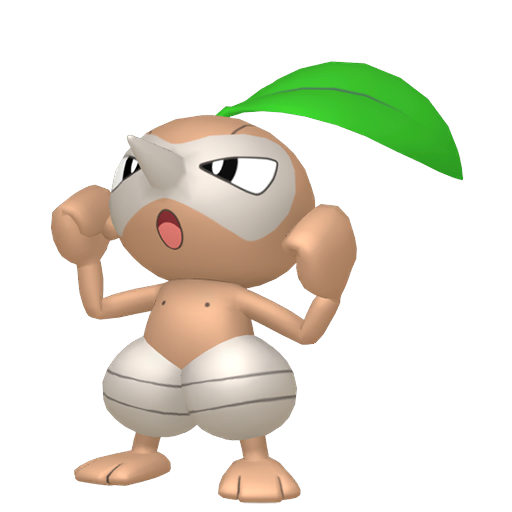 Nuzleaf in Pokémon HOME