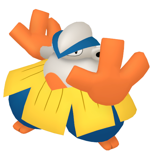 Hariyama in Pokémon HOME