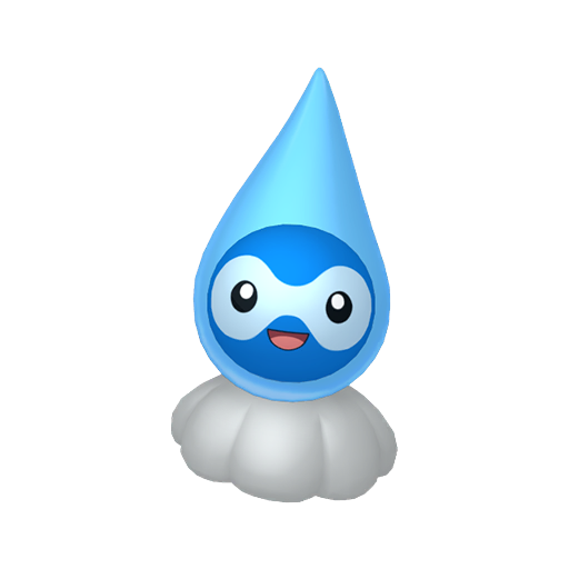 Castform Rainy Form in Pokémon HOME