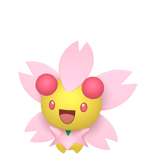 Cherrim Sunshine Form in Pokémon HOME