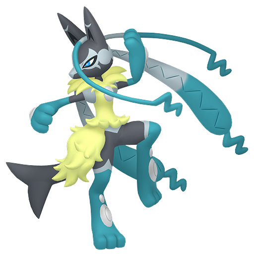 Lucario Mega Z in Pokémon HOME