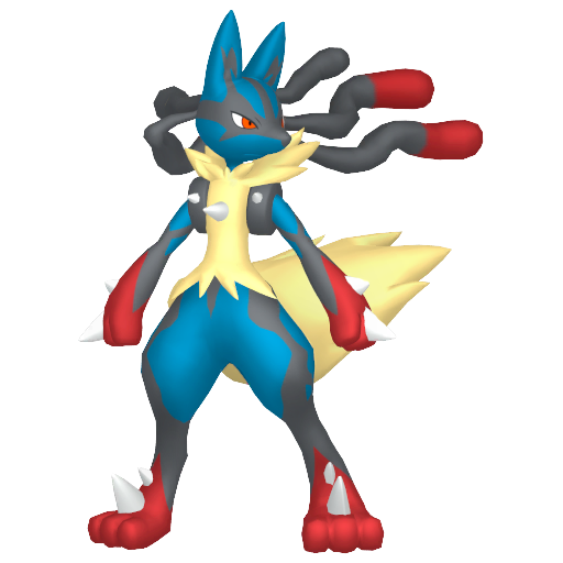 Lucario Mega in Pokémon HOME