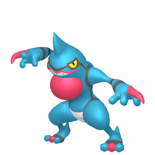 Toxicroak in Pokémon HOME