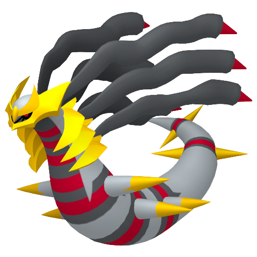 Giratina Origin Forme in Pokémon HOME