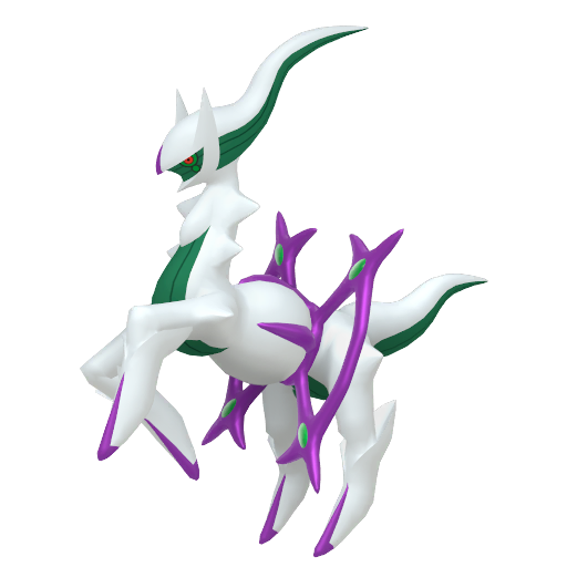 Arceus Dragon in Pokémon HOME