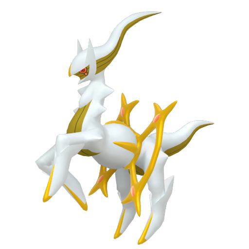 Arceus Electric in Pokémon HOME