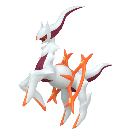 Arceus Fire in Pokémon HOME