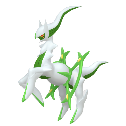 Arceus Grass in Pokémon HOME