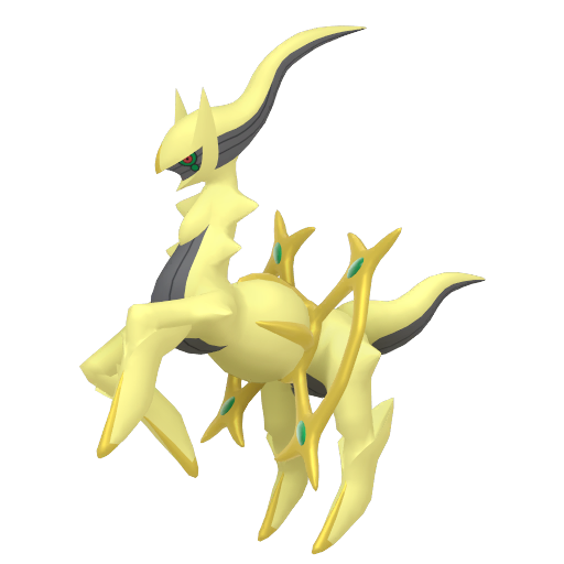 Shiny Arceus from Pokemon Home