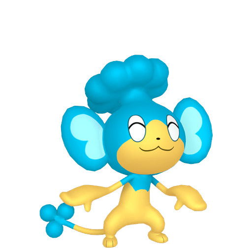 Panpour in Pokémon HOME