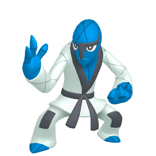 Sawk in Pokémon HOME