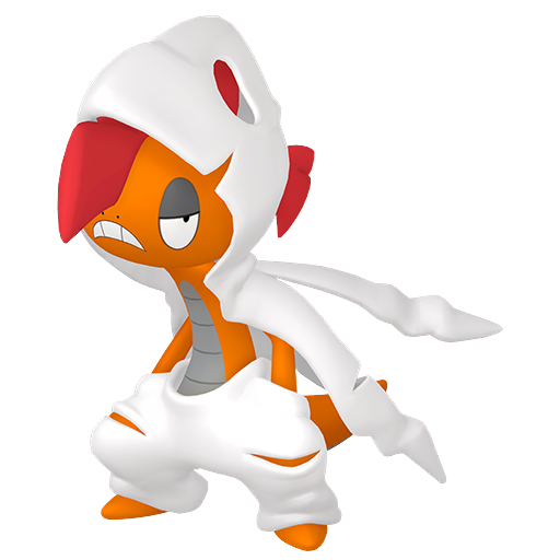 Scrafty Mega in Pokémon HOME