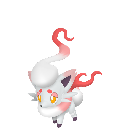 Zorua Hisuian in Pokémon HOME