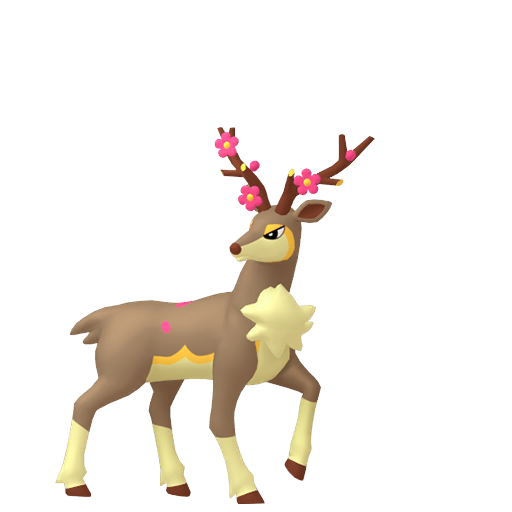 Sawsbuck Spring Form in Pokémon HOME
