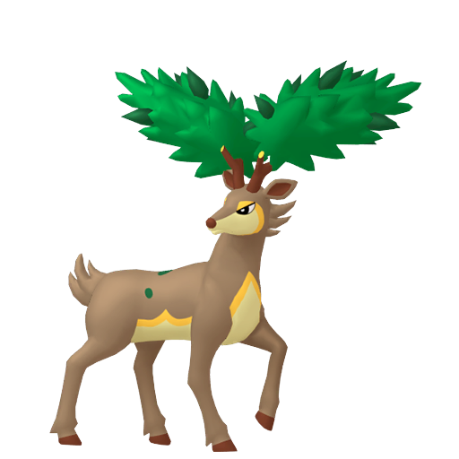 Sawsbuck Summer Form in Pokémon HOME