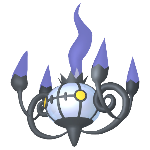 Chandelure in Pokémon HOME