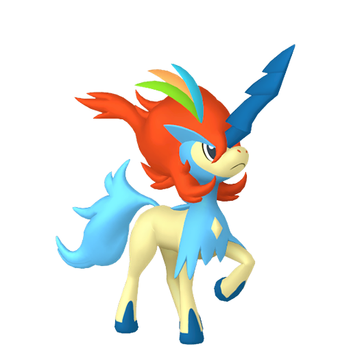 Keldeo Resolute Form in Pokémon HOME