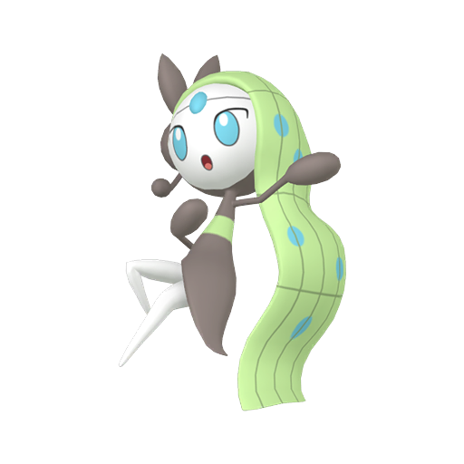 Meloetta Aria Forme in Pokémon HOME